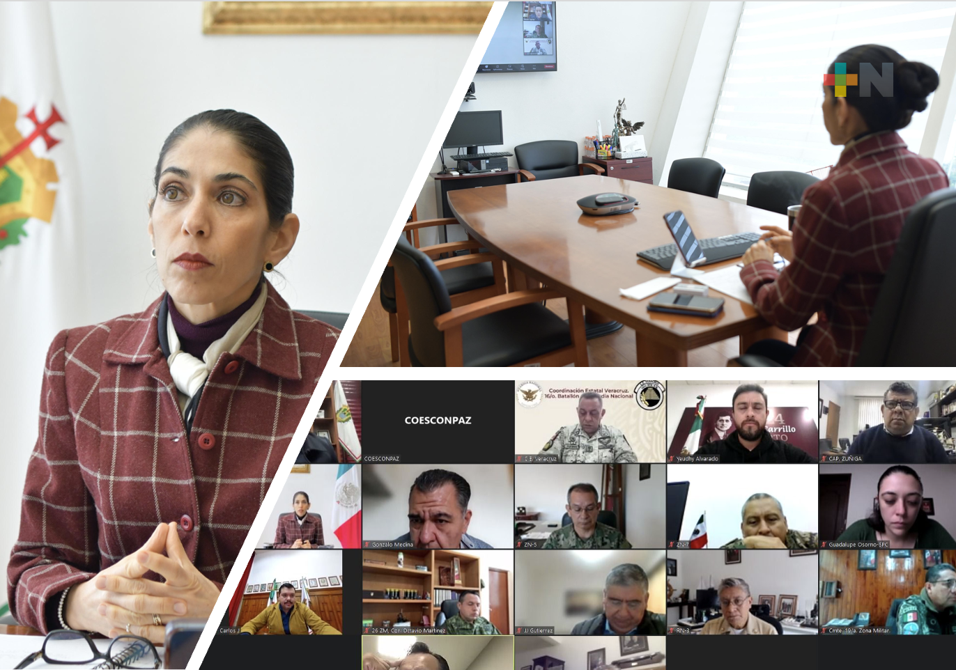 Mesa para Construcción de la Paz en el estado sesiona de manera virtual